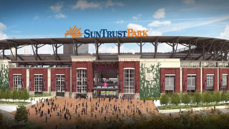 Construction starts on multi-use bridge to #SunTrustPark bizj.us/1n7wtu