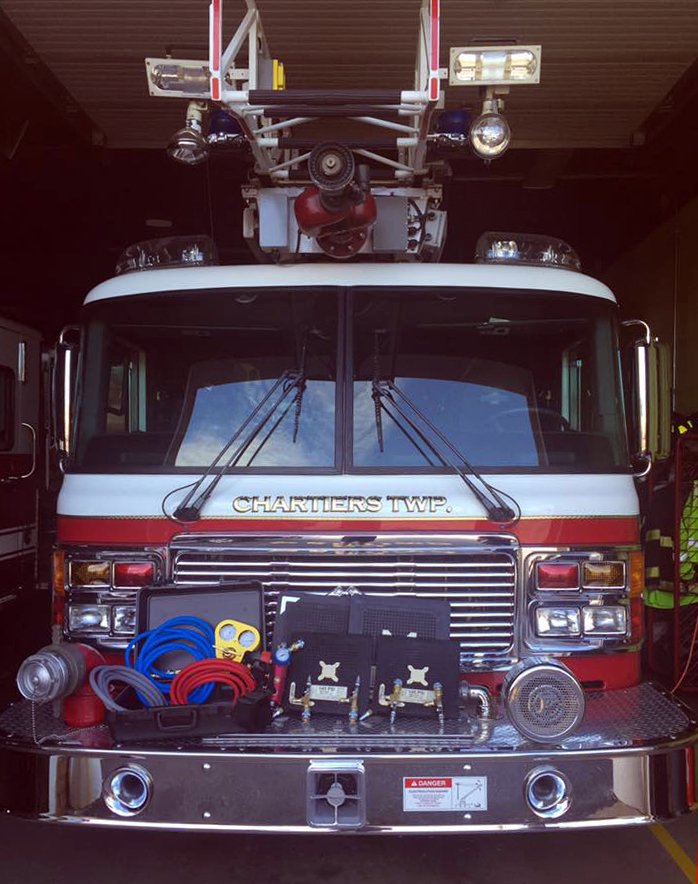 Thank you Chartiers Township Volunteer Fire Department in Meadowlands, PA for purchasing a new set of air bags