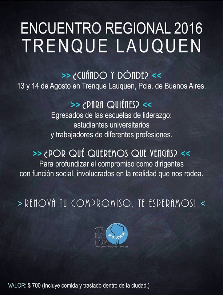 ¡Se viene otro Encuentro de Ex Alumnos de Celafor! Te esperamos para renovar tu compromiso como dirigente social.