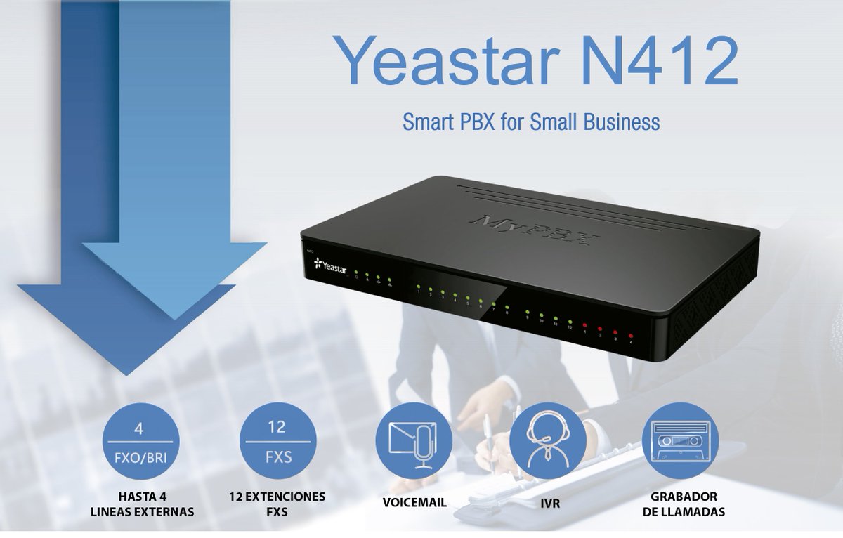 nordata's tweet photo. Los nuevos #SmartPBX de @Yeastar ideales para la productividad de la pequeña empresa. Contáctanos ventas@nordata.com https://t.co/gZaYN6ojXH