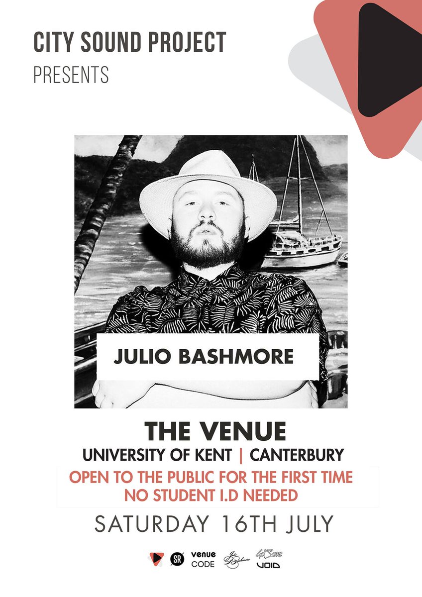 CitySoundPro's tweet image. 🙌🙌 COMPETITION 🙌🙌 
RT + tag a friend!
Win 6 tickets to Julio Bashmore in Canterbury!
Winner TBA Sunday!
Share the &amp;lt;3