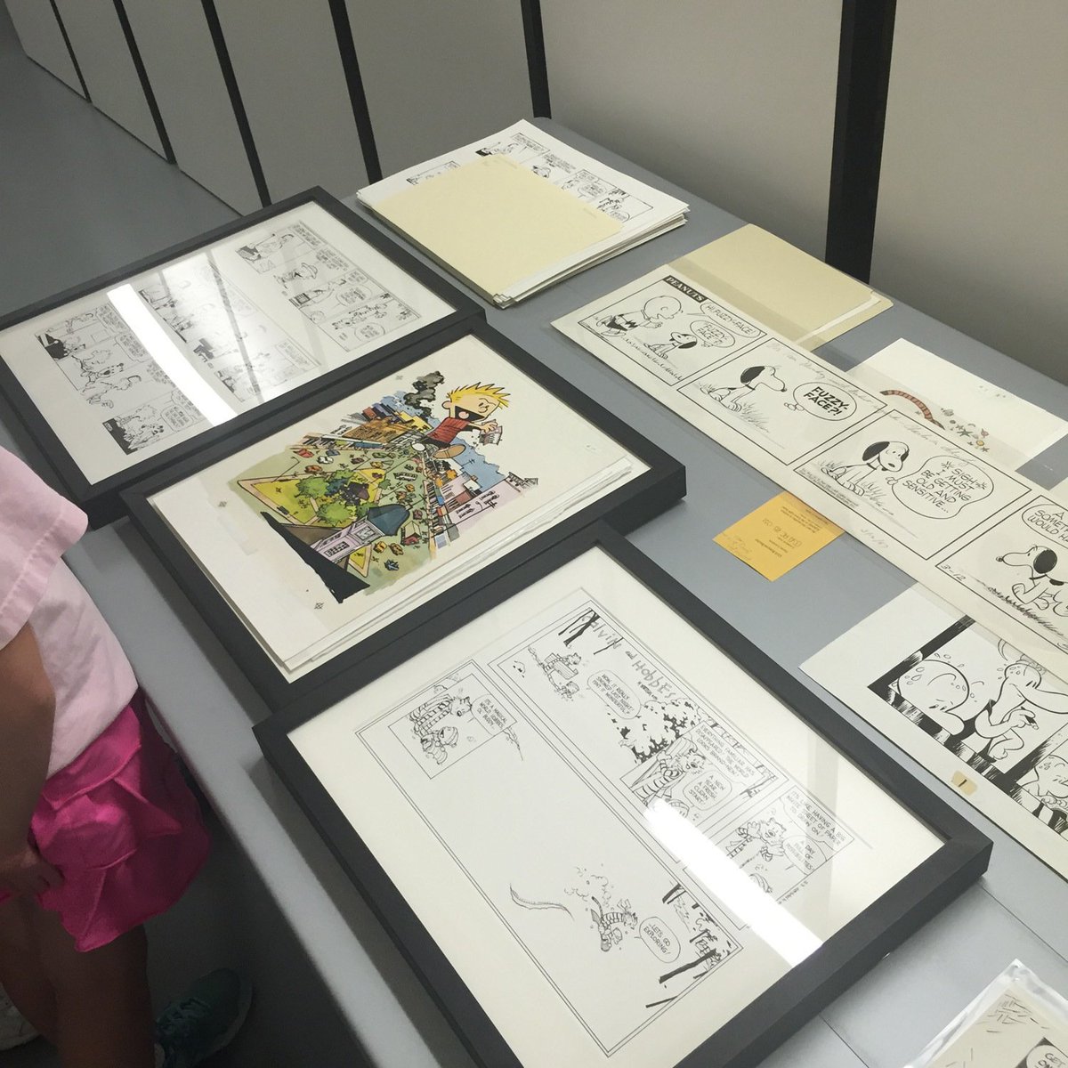 andertoons's tweet photo. From my recent visit to the Billy Ireland Cartoon Library & Museum. Thanks Amy for the awesome tour! #CartoonLibrary https://t.co/YGM19smLko