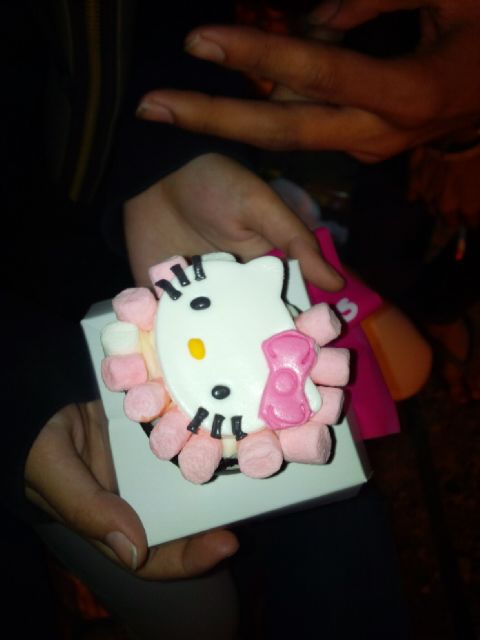 Rivaameliaa's tweet photo. Makasih cup cake hellokitty nya @raka_ananda76 https://t.co/bZxaHHiQrv