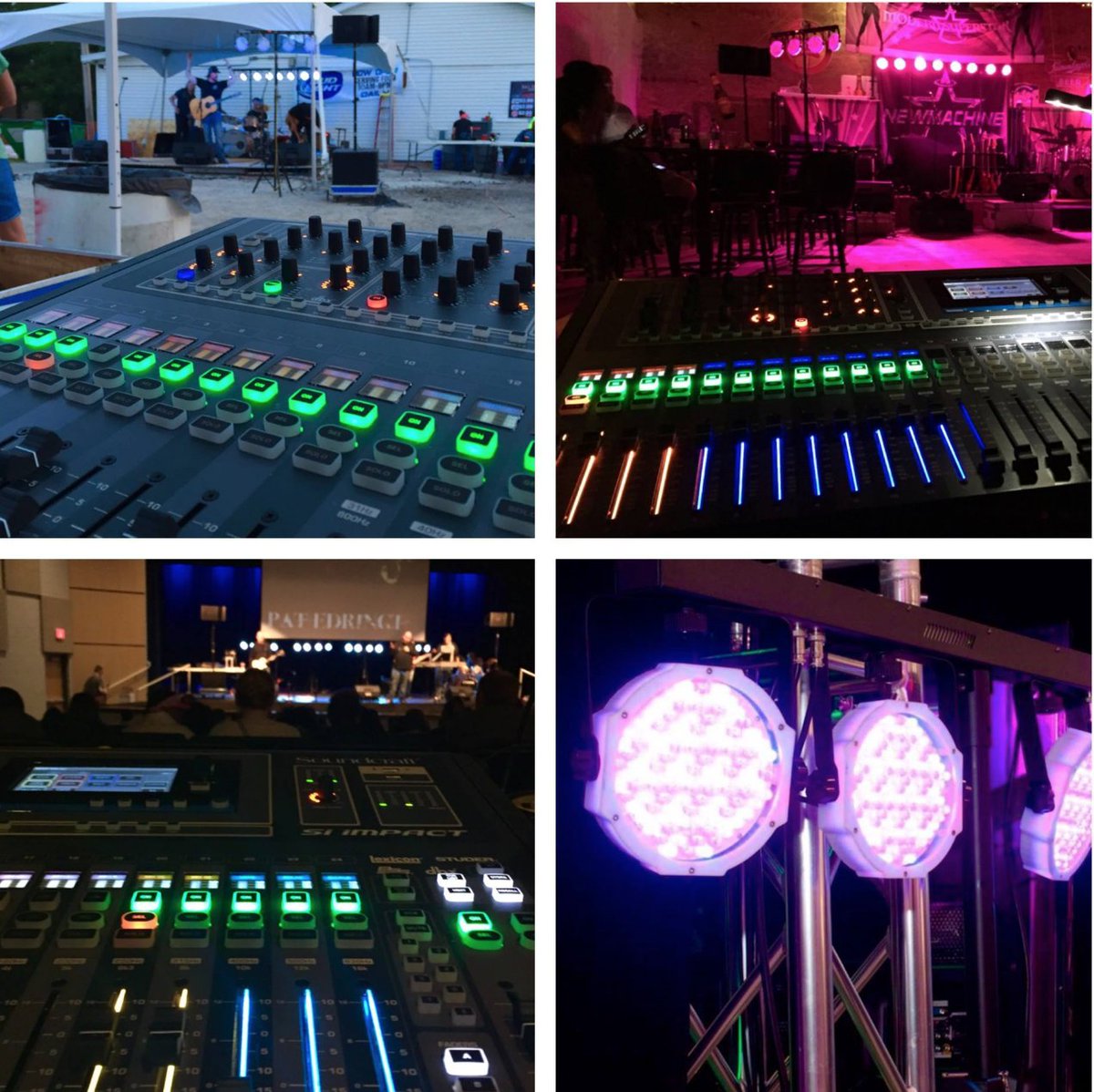 SoundcraftUK's tweet photo. Set up with a #Soundcraft #SiImpact, Loud Sams Pro Sound brings pristine #livesound to their events—Thnx for sharing https://t.co/AEdC4fyQIo