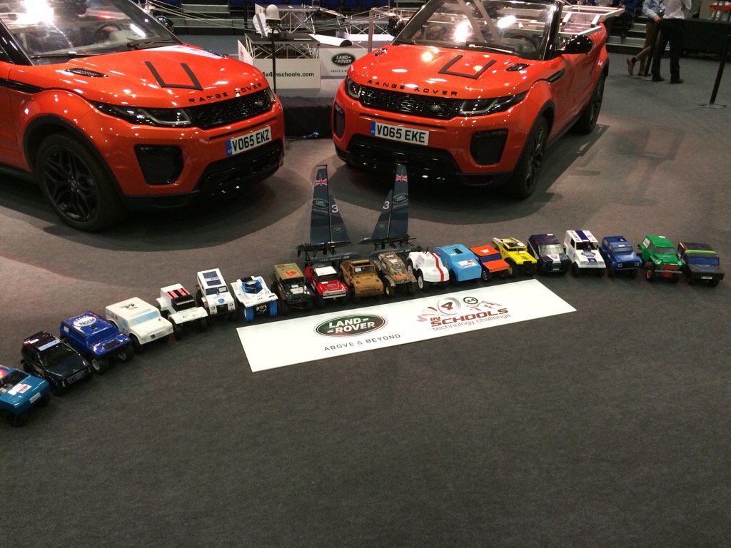 RSDesignSpark's tweet photo. Some magnificent #young #engineering talent from across the globe @JLRPR @4x4inSchools https://t.co/JBlVU8jWmw