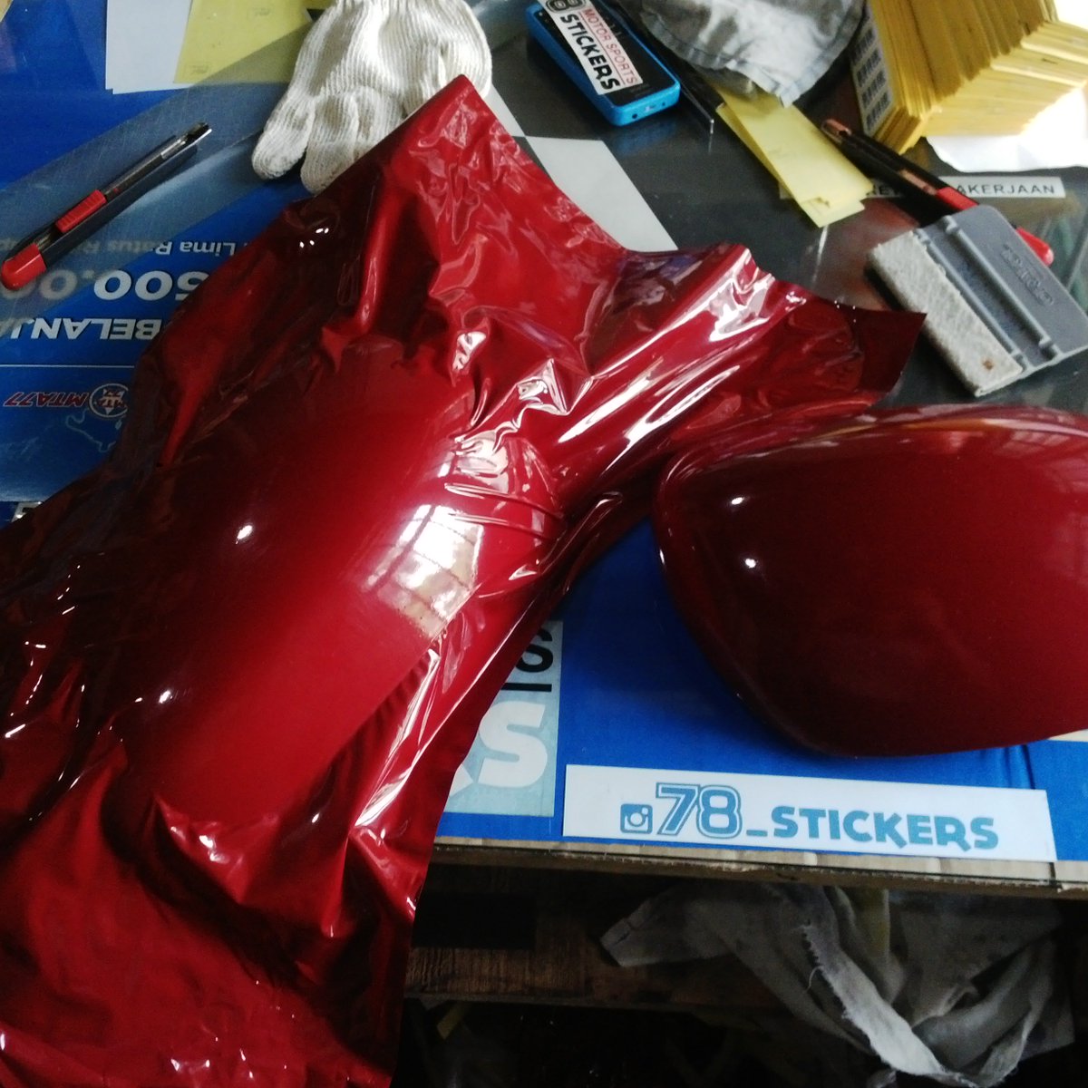 78Stickers's tweet image. Wrap Side Mirror &amp;amp; Laptop