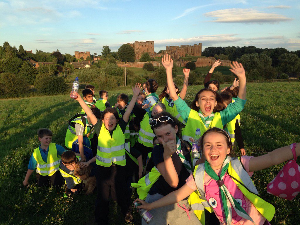 Nearly at the castle