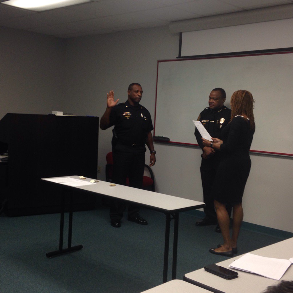 Congratulations to North Miami Police Department's New Major Timothy Belcher!