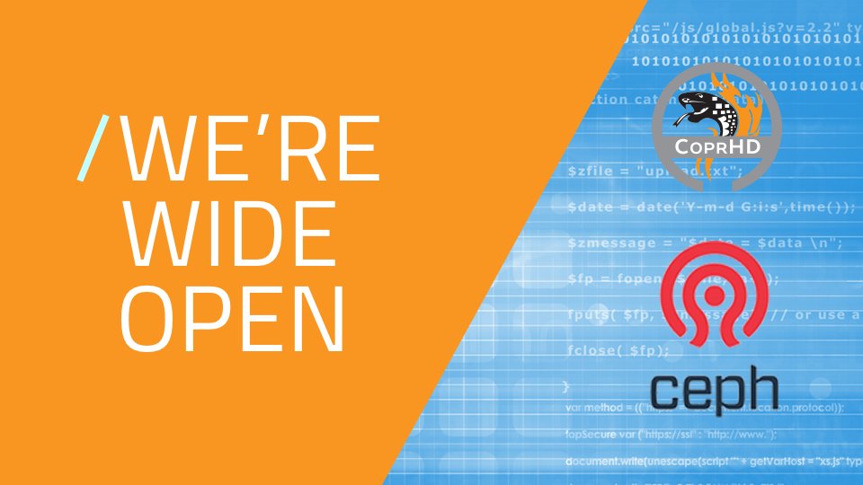 CoprHD's tweet photo. #CoprHD delivers on its promise of developing real #OpenSource #SDS platform: https://t.co/XG185Uiu52 https://t.co/8xvvP9ter4
