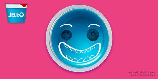 JELLO's tweet photo. Make them smile with JELL-O Blueberry Gelatin. Made with real fruit juices and NO high fructose corn syrup. https://t.co/RuM9hk10FF