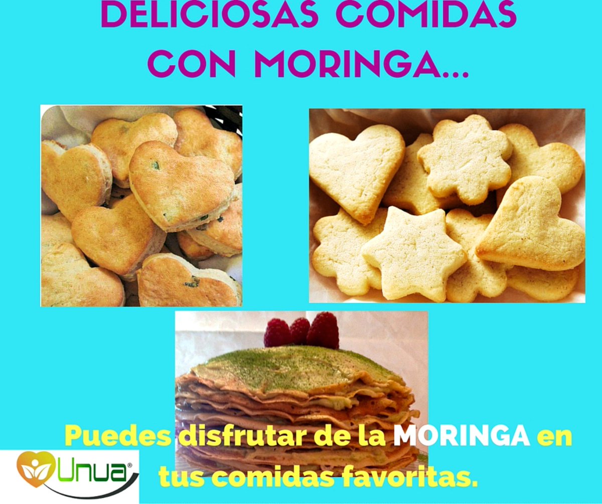 UNUAPRODUCTS's tweet photo. Deliciosas preparaciones con #MORINGA. https://t.co/Lc43ga4JQ2