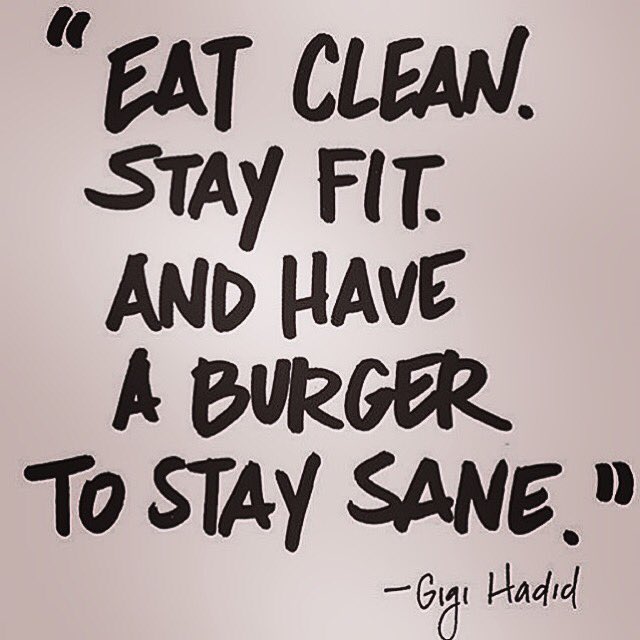 oncebyalys's tweet photo. #eatclean #stayfit #haveaburgertostaysane #gymday #fitnessblogger #oncebyalys #balance #gigihadid https://t.co/YNNCauMKgY