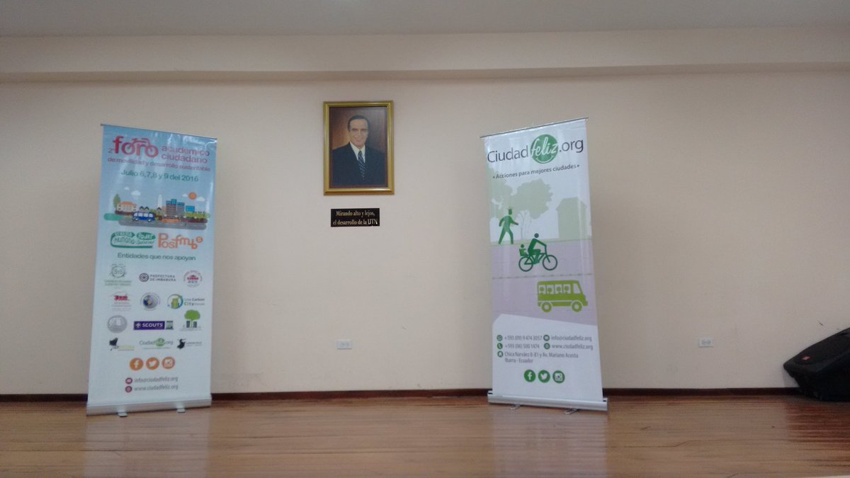 LaCiudadVerde's tweet photo. Felicitaciones @ciudadfelizorg por la serie de preforos en universidades de Ibarra. ¡El gran foro empieza mañana! https://t.co/XTbo9booIt