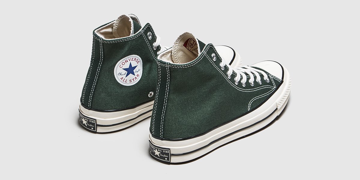 emerald green chuck taylors