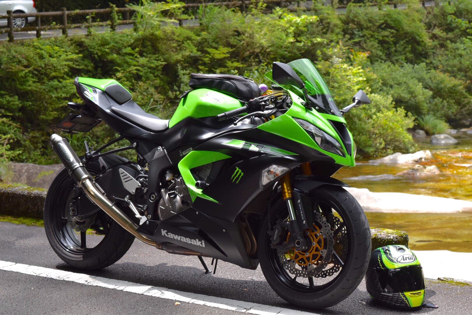 緑のバイクはかっこいい Twitter Search Twitter