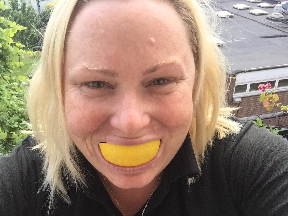 realwithabbe's tweet photo. Here it is! PCOS Awareness- Supporting #LemonFaceChallenge what do you reckon @PCOSGurl ? https://t.co/6SgssFvX98