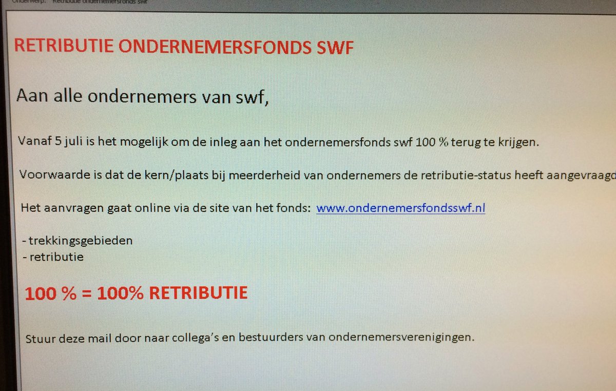Het einde van ondernemersfonds Sudwest Fryslân, politiek kan fonds nu wel opheffen
