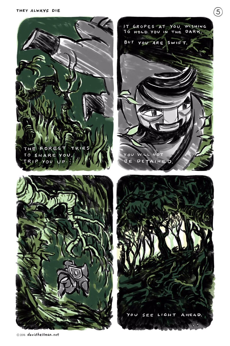 theyalwaysdie's tweet photo. Page 5. Darting through the dark https://t.co/AmTndq2vSs