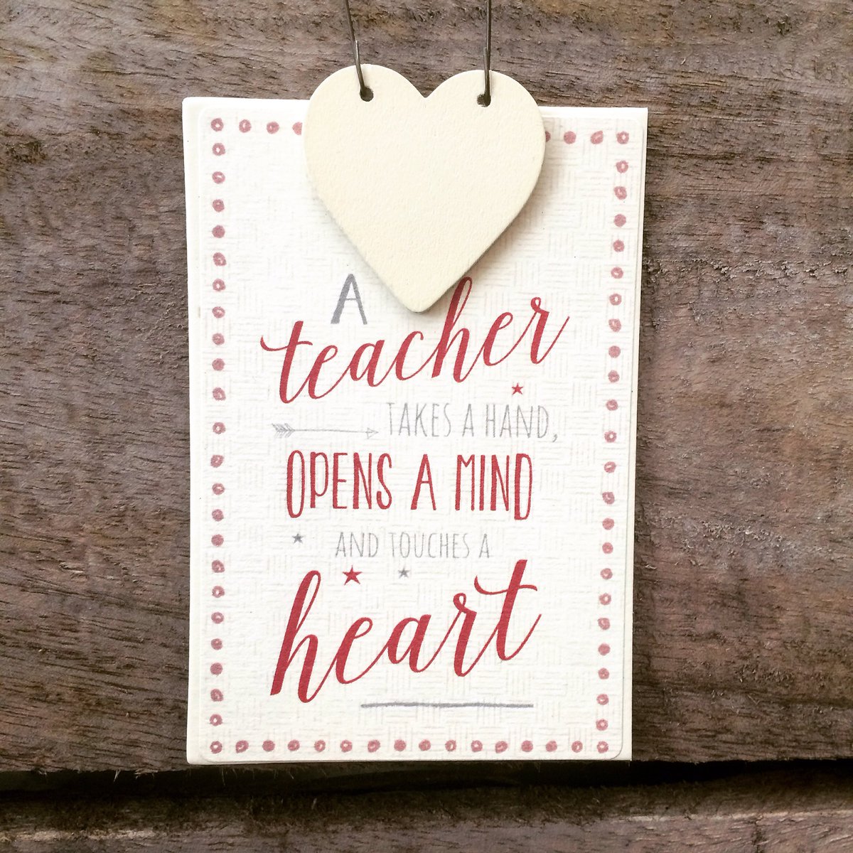 BarocNeath's tweet image. A teacher takes a hand opens a mind and touches a heart❤️ #teachergifts #baroc #shoplocal #eastofindia