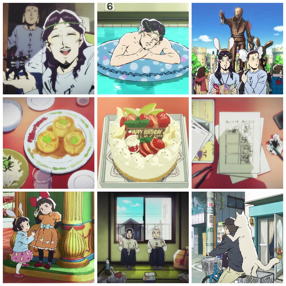instagramfic's tweet photo. Saint Young Men (2013), Jesus Christ https://t.co/PsQk6vEApJ