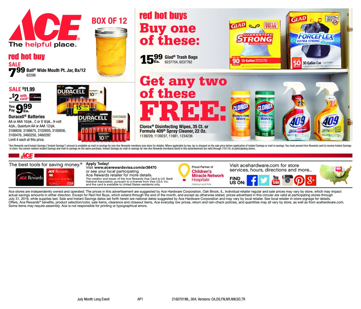 AceFeedAndSeed's tweet photo. ACE-Tastic deals! Don't miss out! #ACEHardware #HelpfulHardwareFolks #CotullaTX https://t.co/DV45vjuodH