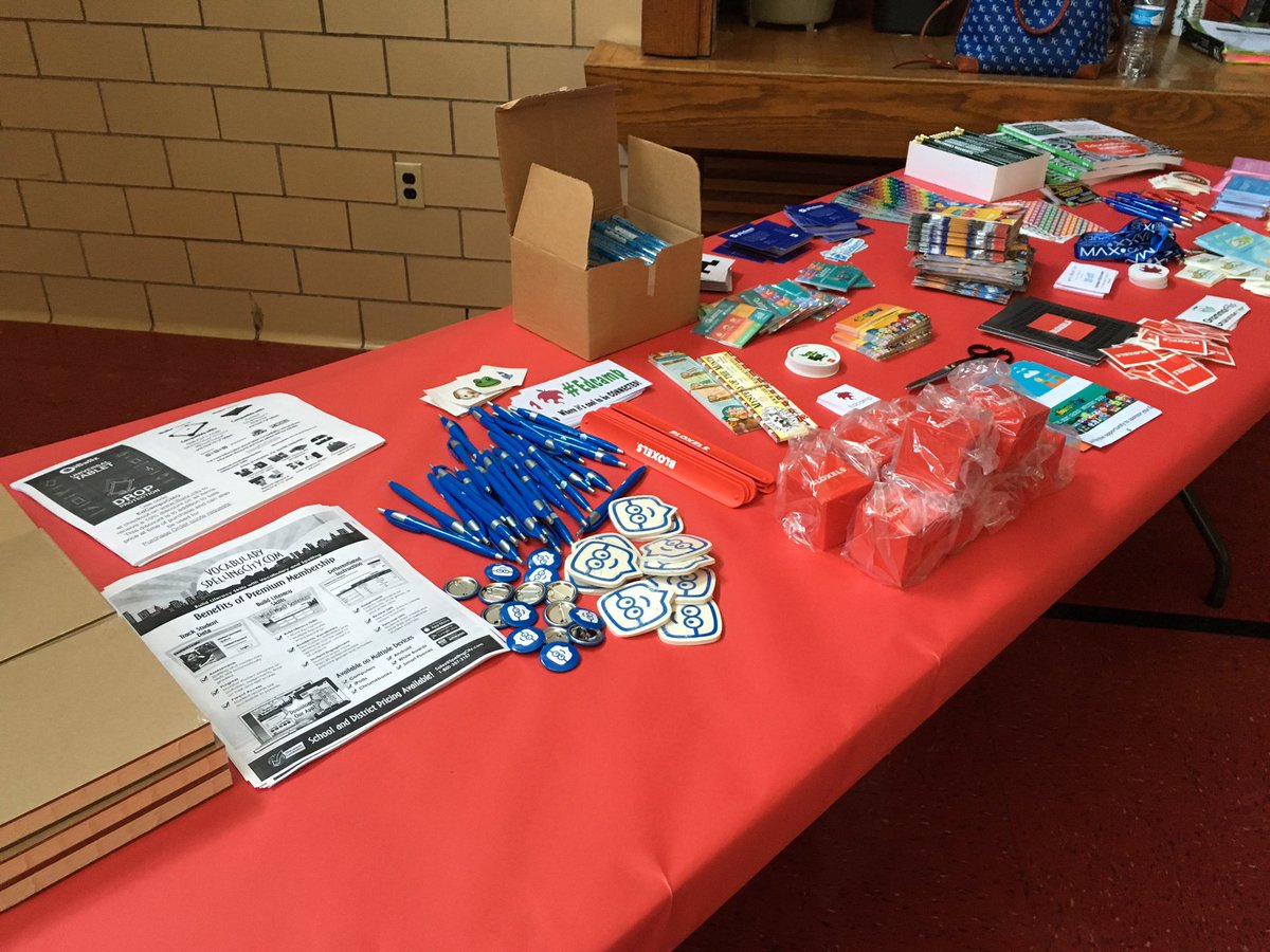 emilhollin's tweet photo. Have you signed up for #jcedcamp ?? It's tomorrow?! Check out our awesome SWAG! https://t.co/NP9TSzfhov