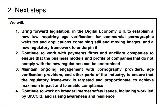 MylesJackman's tweet photo. BREAKING: DCMS announces Age Verification for Pornography Consultation Response: https://t.co/RY6bWgMMZj Please RT. https://t.co/GevBSnm3hs