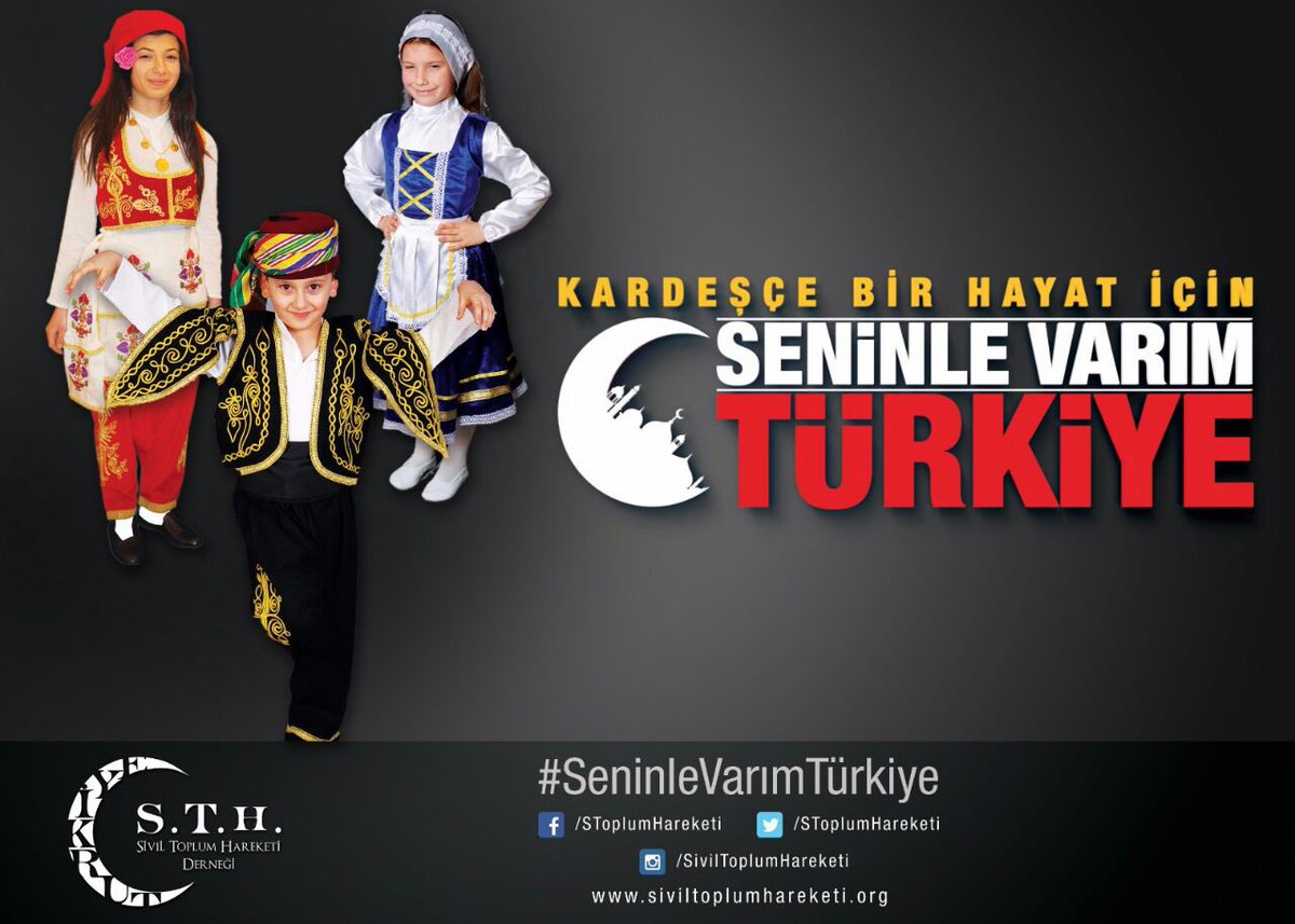 STHGenelMerkez's tweet photo. #SeninleVarımTürkiye
Kardeşçe bir hayat için  
#SeninleVarımTürkiye https://t.co/es1psDWtKp