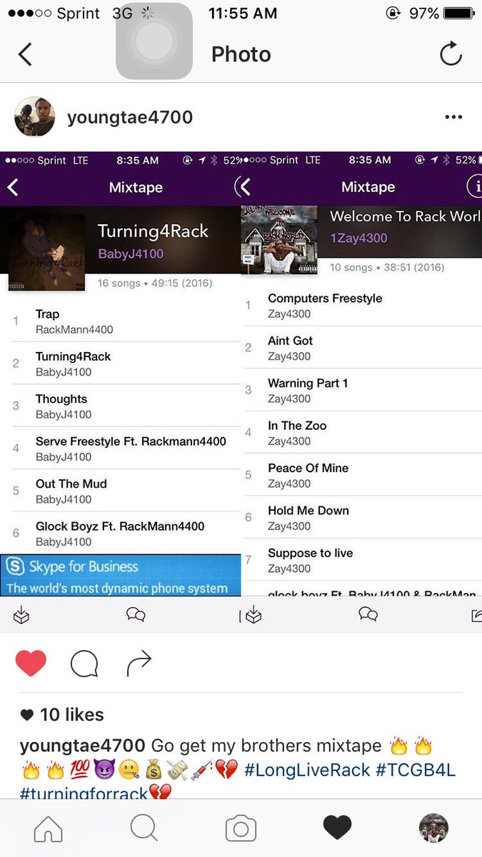 Moneyx_Moments's tweet photo. Both mixtapes OUT NOW @OTCBABYJ400 - #Turning4Rackπ & Zay4300 - #W2RWπ on via @Spinrilla GO DOWNLOAD THEM βΌοΈ https://t.co/ftMkoS1yvU