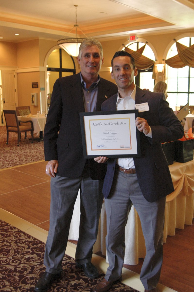 SarasotaSheriff's tweet photo. KUDOS to our General Counsel Patrick Duggan who graduated from the @GulfCoastCF Leadership Institute! #SCSOService https://t.co/jtoKo5monD