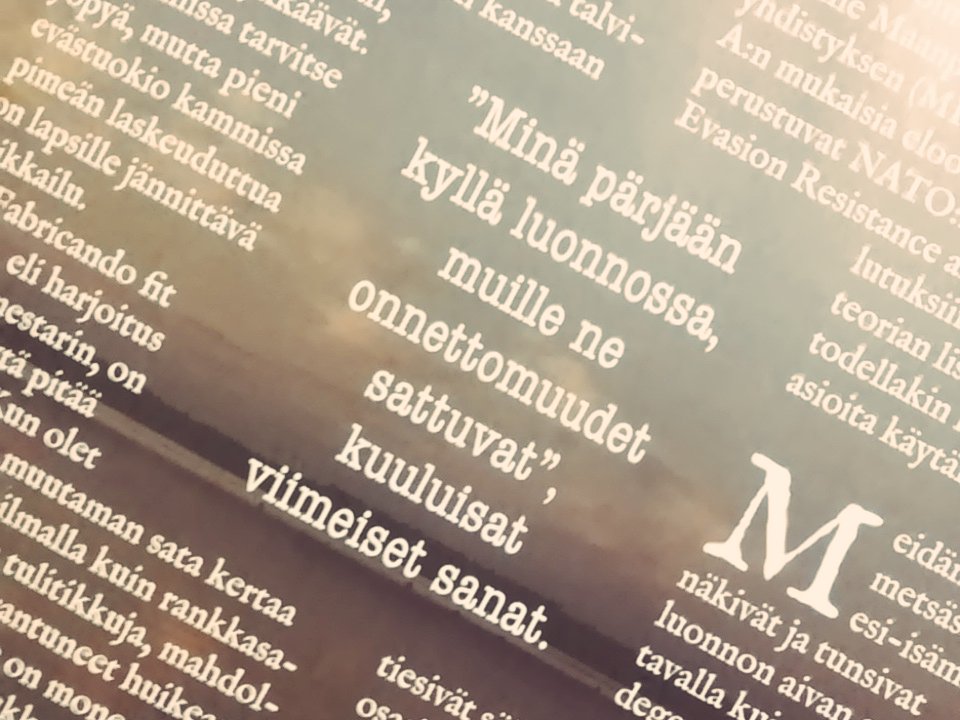 _ellutuulia's tweet photo. 159 sivua tärkeää taitoa ja neuvoa retkeilyyn eri vuodenaikoina. Selviydy luonnossa. #kirjavinkki #erätaidot https://t.co/KgL5Xwn9jk