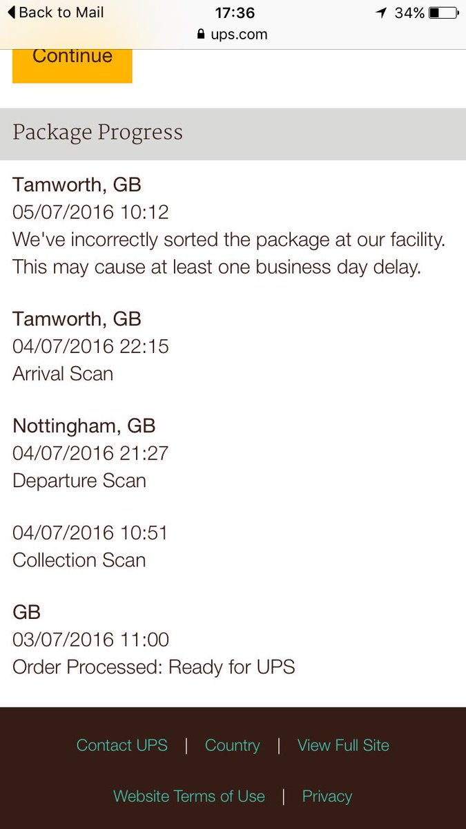 lorenoakley's tweet photo. @UPS is this a joke? https://t.co/Y4upNAkA8z