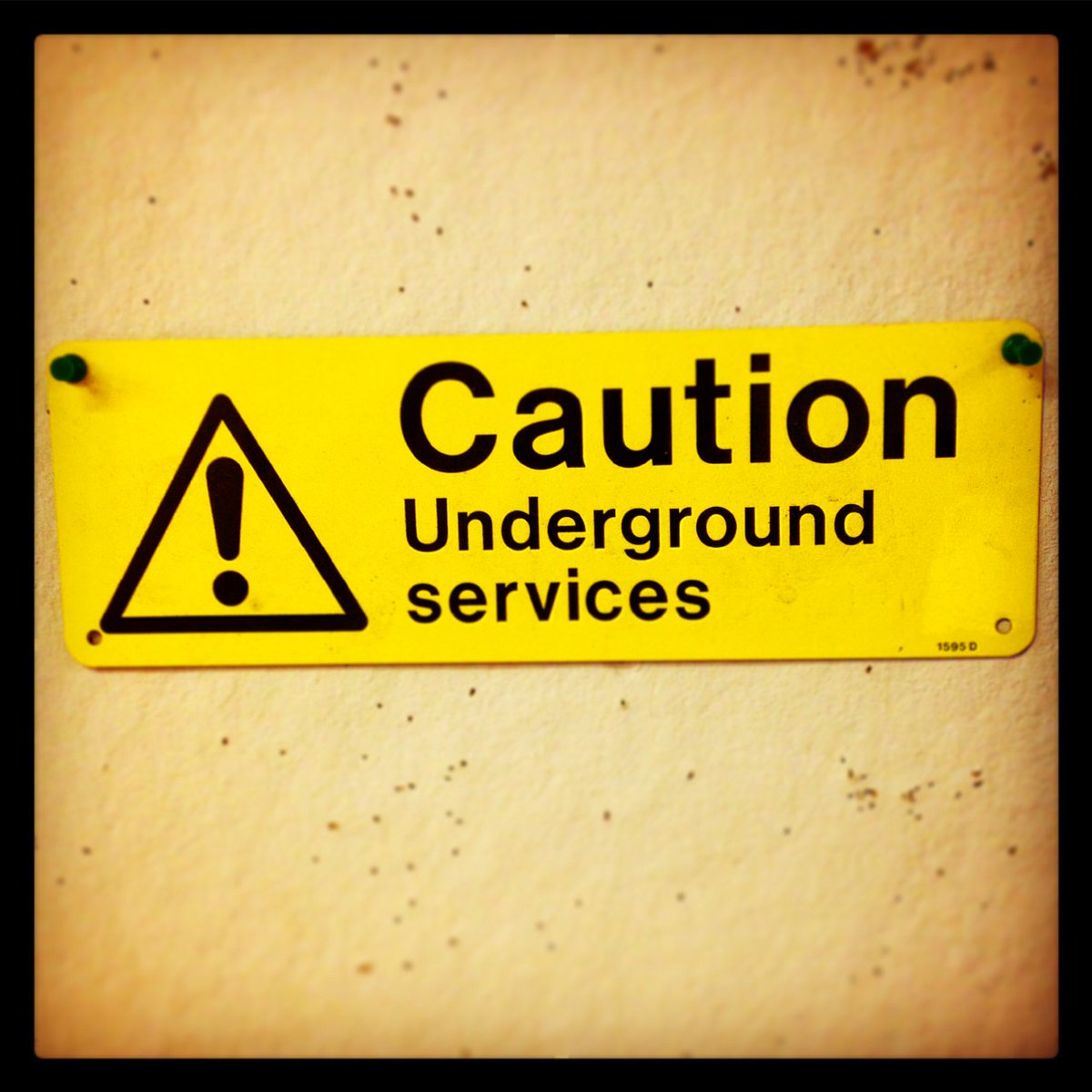 The myth that all N3RD's live in their parents' basement isn't entirely disproved by this sign in our office...