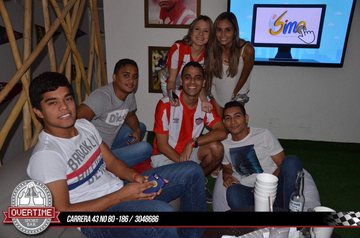 OverTimeSB's tweet photo. Ven y vive con nosotros lo mejor del deporte en #OverTimeSportBar #Barranquilla https://t.co/Hrf33yoXJr