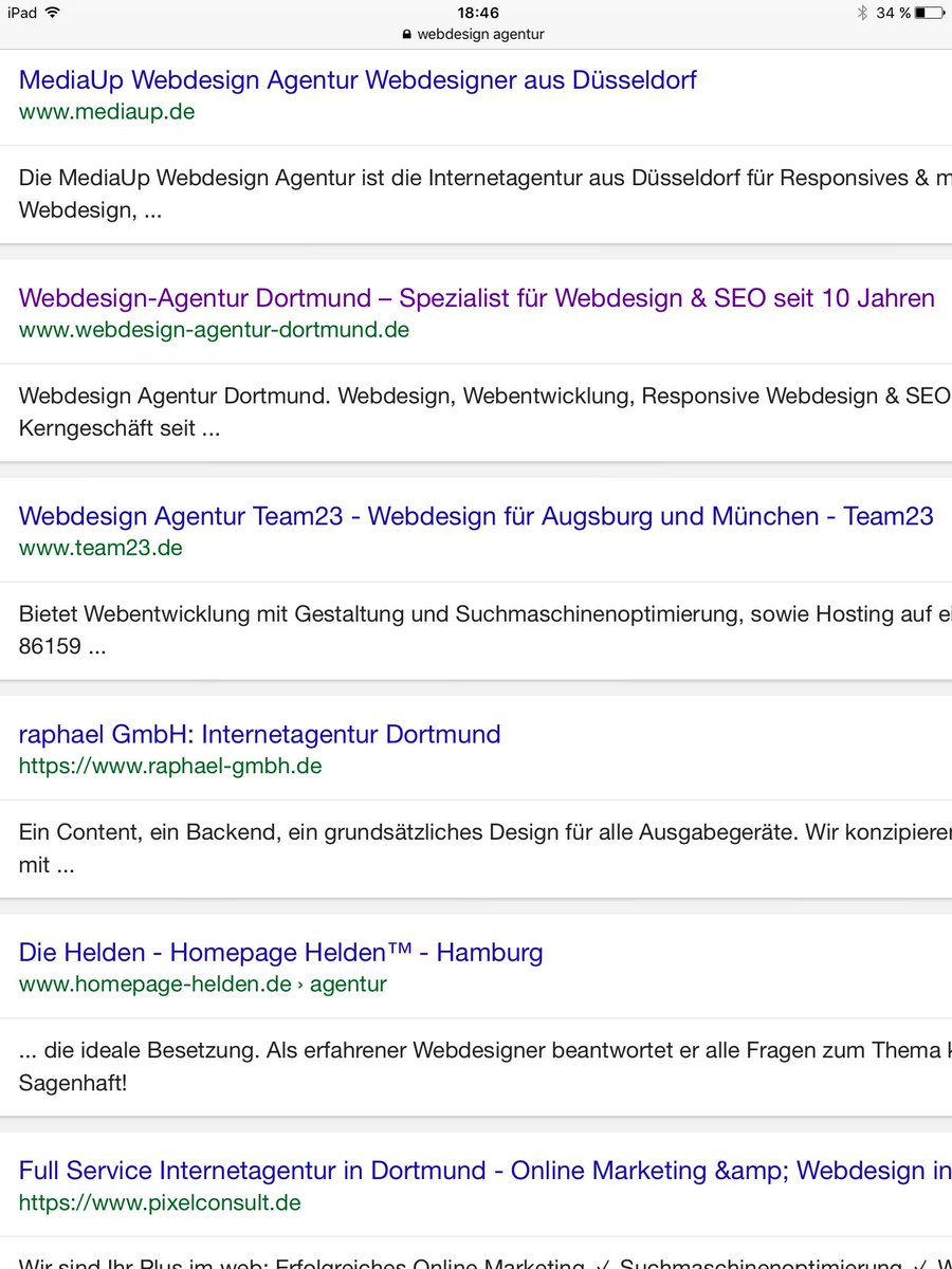 Web_Dortmund's tweet photo. Webdesign Agentur Dortmund nicht ohne Grund auf Seite 1 bei Google! https://t.co/IhrrbjCk7D