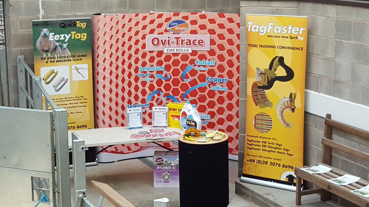 CalumStott1's tweet image. @CarrsBillington  Ovi-Trace making an appearance at @NFUNorthWest talk Sheep ID &amp;amp; 10 Mile Rule #RPA #QuickTag
