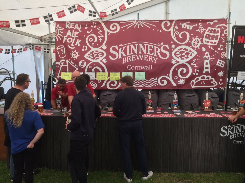 Skinners Brewery tweet media