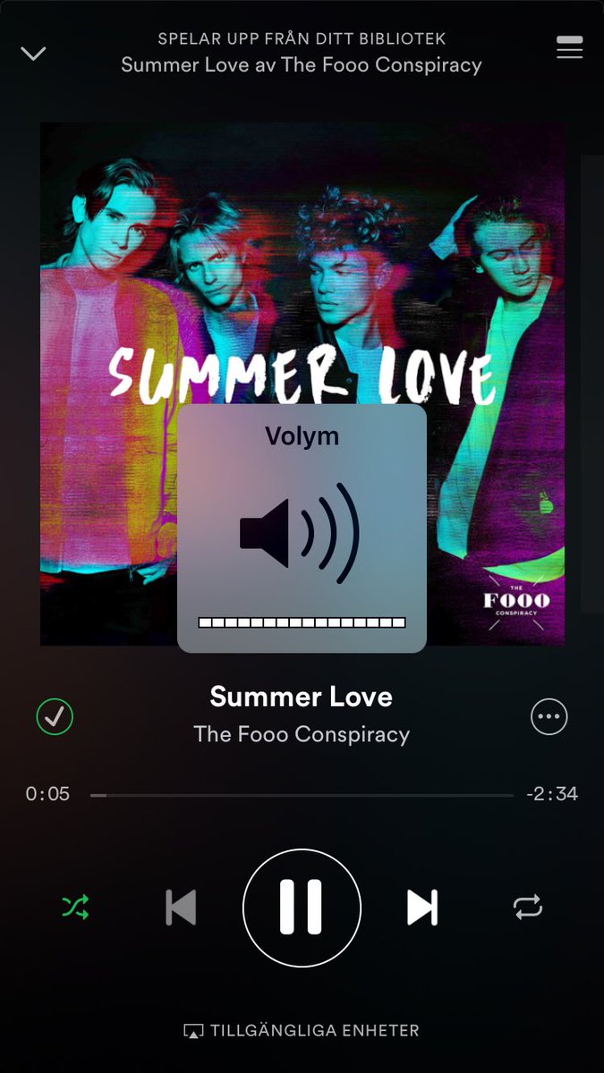 Elvedinafoooer's tweet photo. Bästa låten ni gjort hittills😍🙌🏻🎉😘 #Fooosummerlove https://t.co/w2FiXPAbhI