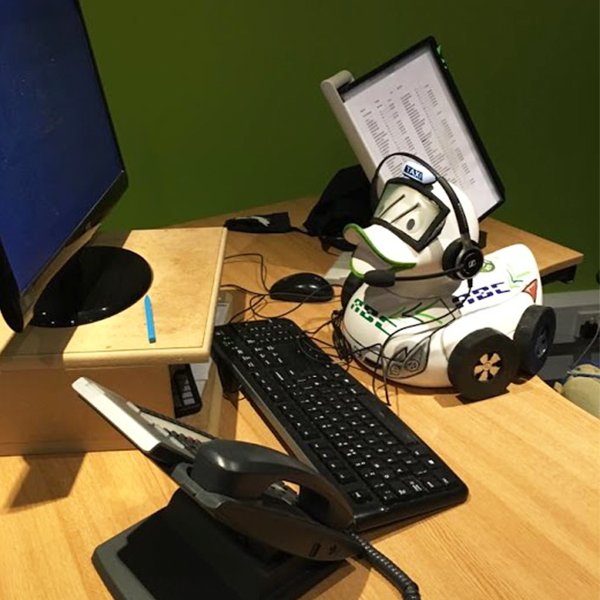 Abc_Taxis's tweet photo. Look who's been taking over the control room this week...
 @norwichduckrace @breakwriter #gndr16 https://t.co/reX3QpfzaC