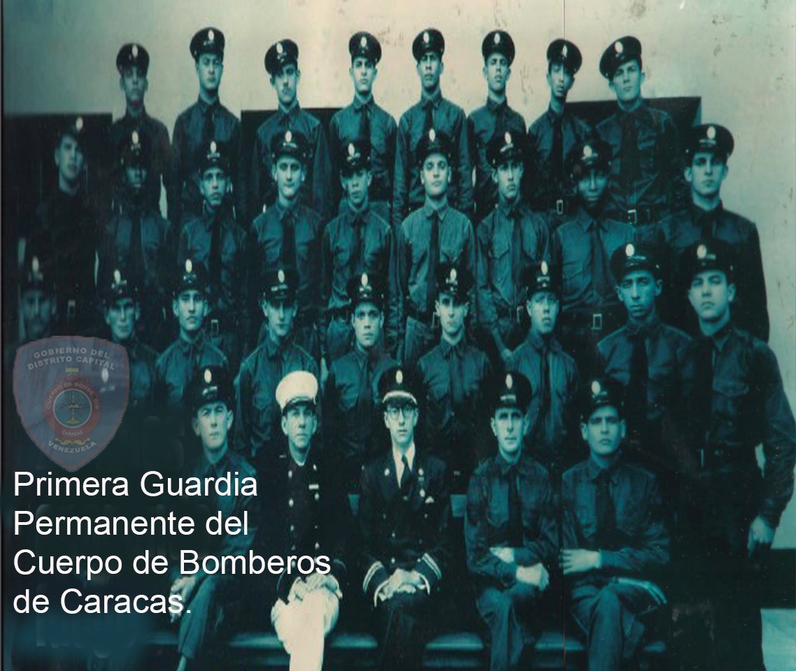 El 5 de julio de 1937 #Bdc inicia oficialmente el Cuerpo de Bomberos de Caracas, con 37 efectivos #79AñosDeHistoria