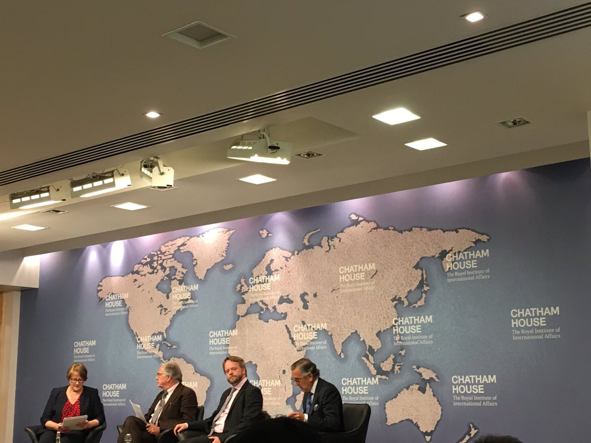 DPI_UK's tweet photo. DPI @ChathamHouse for discussion on innovations in #ColombianPeaceProcess w expert speakers #CHEevents @CRbuildpeace https://t.co/BWO9e2VQ78