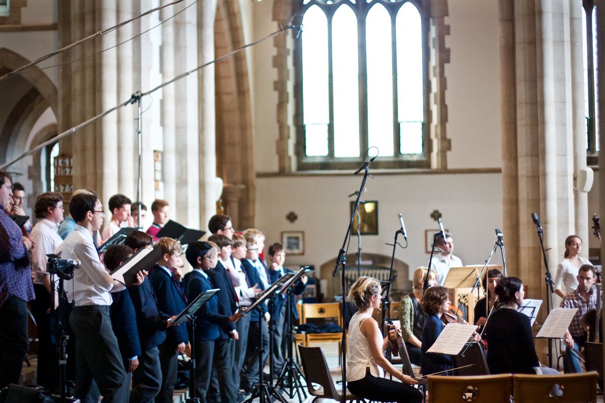 Great to be recording Durante Requiem with the choir of <a href="/ChCh_Oxford/">Christ Church</a>. Sounding fab (if we do say so ourselves)!
