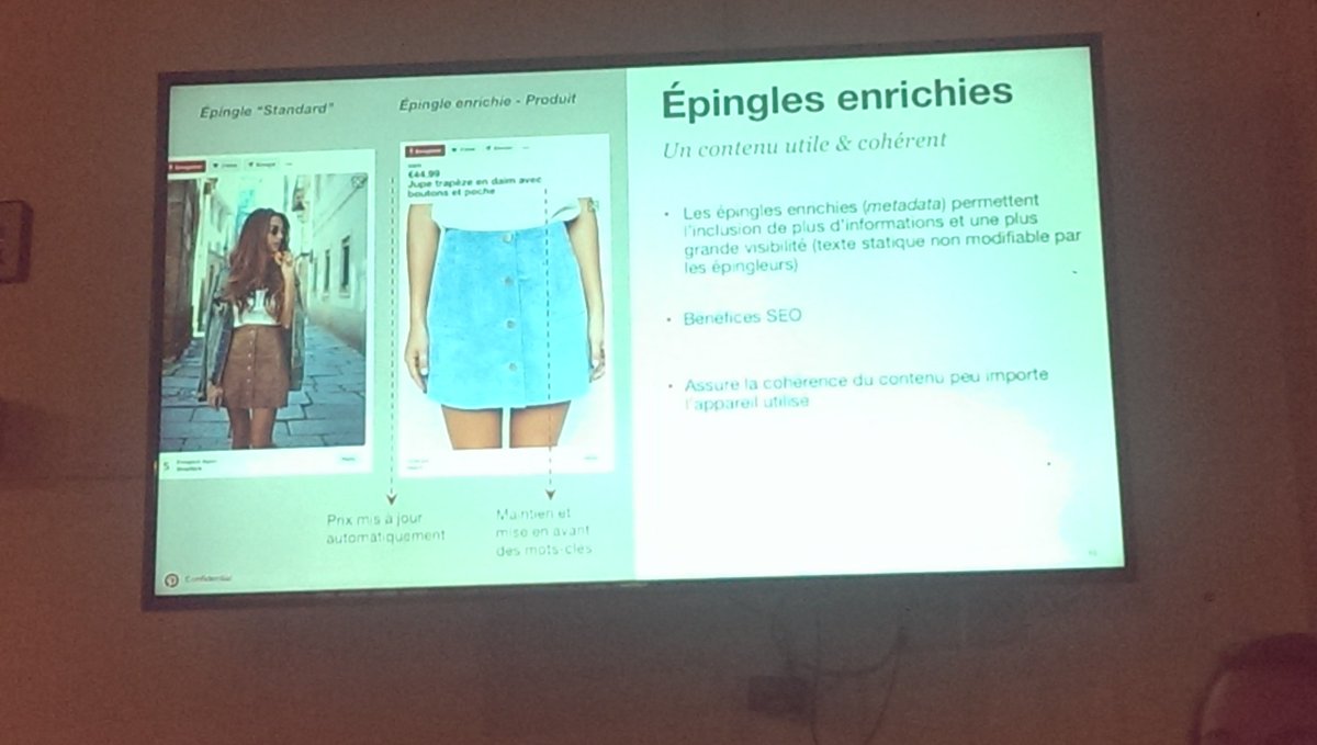 OlivierArbez's tweet image. Les épingles enrichies sont bonnes pour le #SEO selon #Pinterest #ModeDigitale