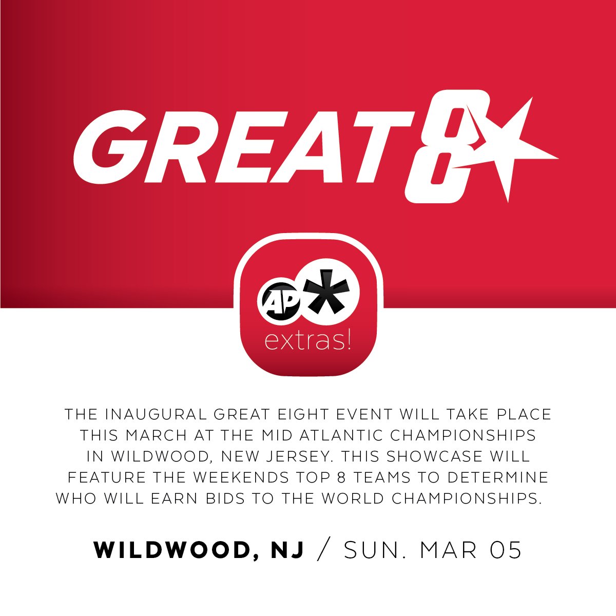 Watch the top 8 worlds teams at the Mid Atlantic Championships compete head to head for their chance at a Worlds bid