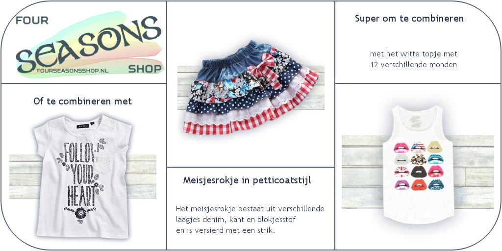 Meisjesrokje  petticoat Fourseasonsshop.nl
fourseasonsshop.nl
#fourseasonsshop.nl #meisjesrokje #petticoat