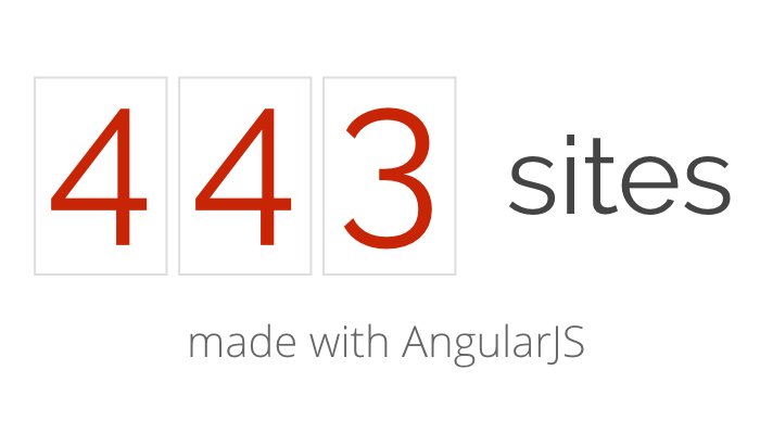 madewithangular's tweet image. 400+ sites made with @AngularJS, from @GoPro to @Udacity buff.ly/29fFIjx