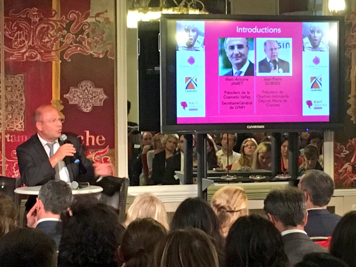 #CosmeticNight <a href="/jpgorges/">Jean-Pierre GORGES</a> "Aidons les startups à se développer"