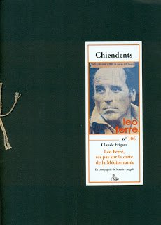 Petit_Vehicule's tweet photo. CHIENDENTS N°106 : LÉO FERRÉ, SES PAS SUR LA CARTE DE LA MÉDITERRANÉE - DE CLAUDE FRIGARA https://t.co/DDgi50GAaW https://t.co/AGObmtOgiY