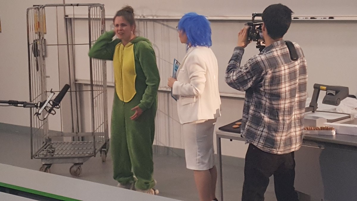 Centre for Nanotechnology in Medicine (CNTM) (@cntmmcr) on Twitter photo Today: filming the play <a href="/RegenFuture/">Regenerating Future</a> .....about chocolate topped, orange filled, non specific cake .... Today: filming the play <a href="/RegenFuture/">Regenerating Future</a> .....about chocolate topped, orange filled, non specific cake ....