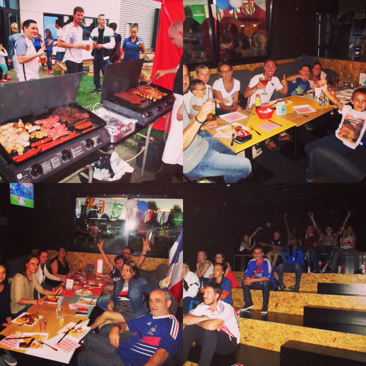 SPStrasbourg's tweet photo. FRANCE - ALLEMAGNE ça se passe au #soccerparkstrasbourg #BBQ à volonté ! Réservation au 03 88 30 17 60 #strasbourg https://t.co/iL2WzlIbMF